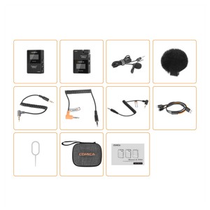 میکروفون یقه ای بی سیم کامیکا مدل BoomX-D Pro D1